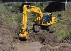 Programa Infoagua Se licitó la tercera etapa de limpieza en el Arroyo